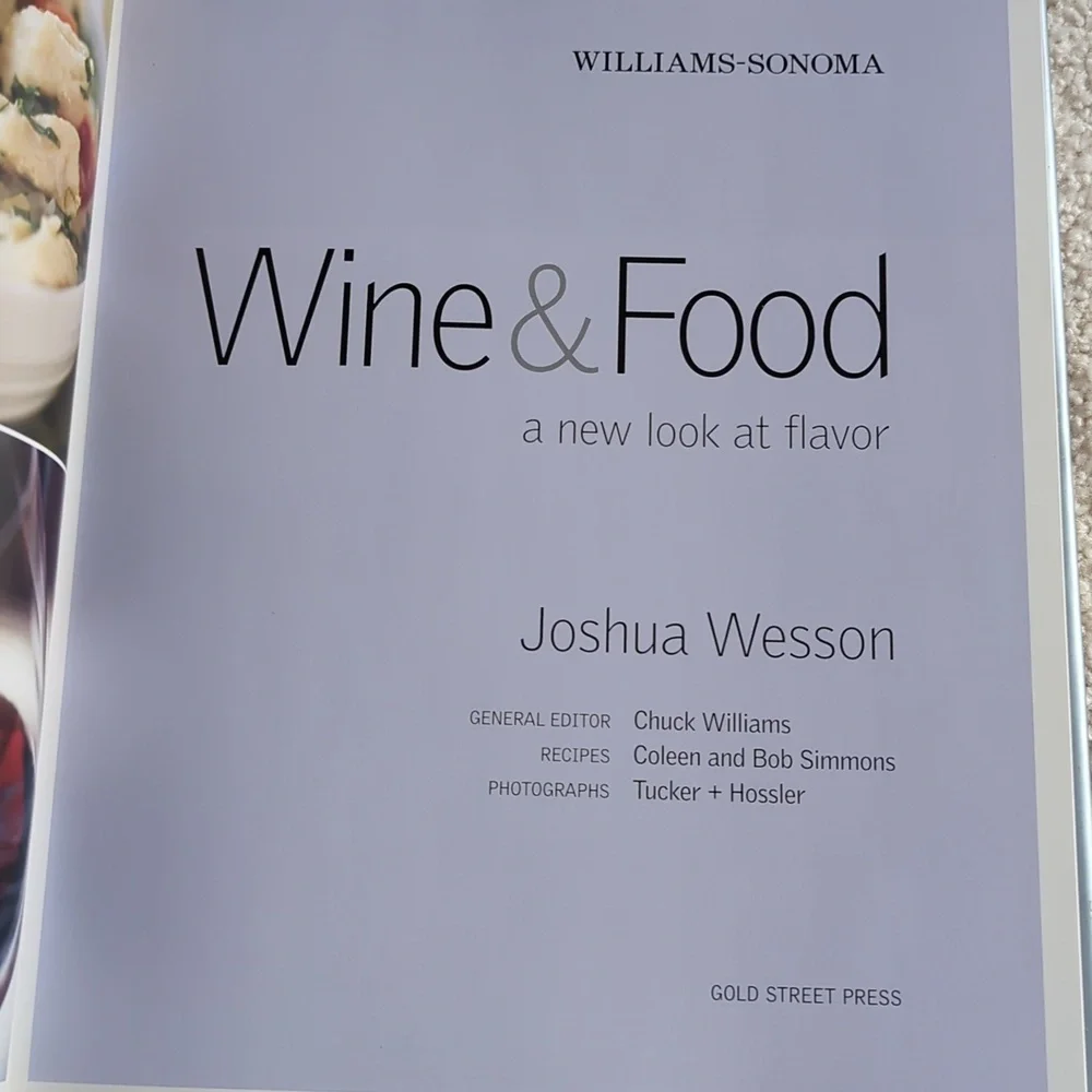 Williams-Sonoma Wine & Food Book